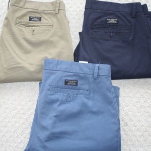 3 PAIRS OF BANANA REPUBLIC MASON CHINOS 33 x 30